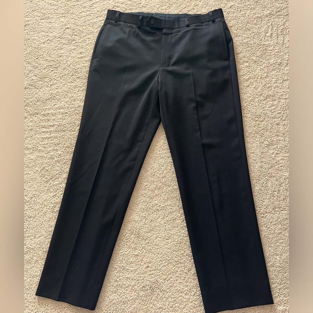 Black Brooks Brothers Dress Pants - Waist 36/Inseam 30